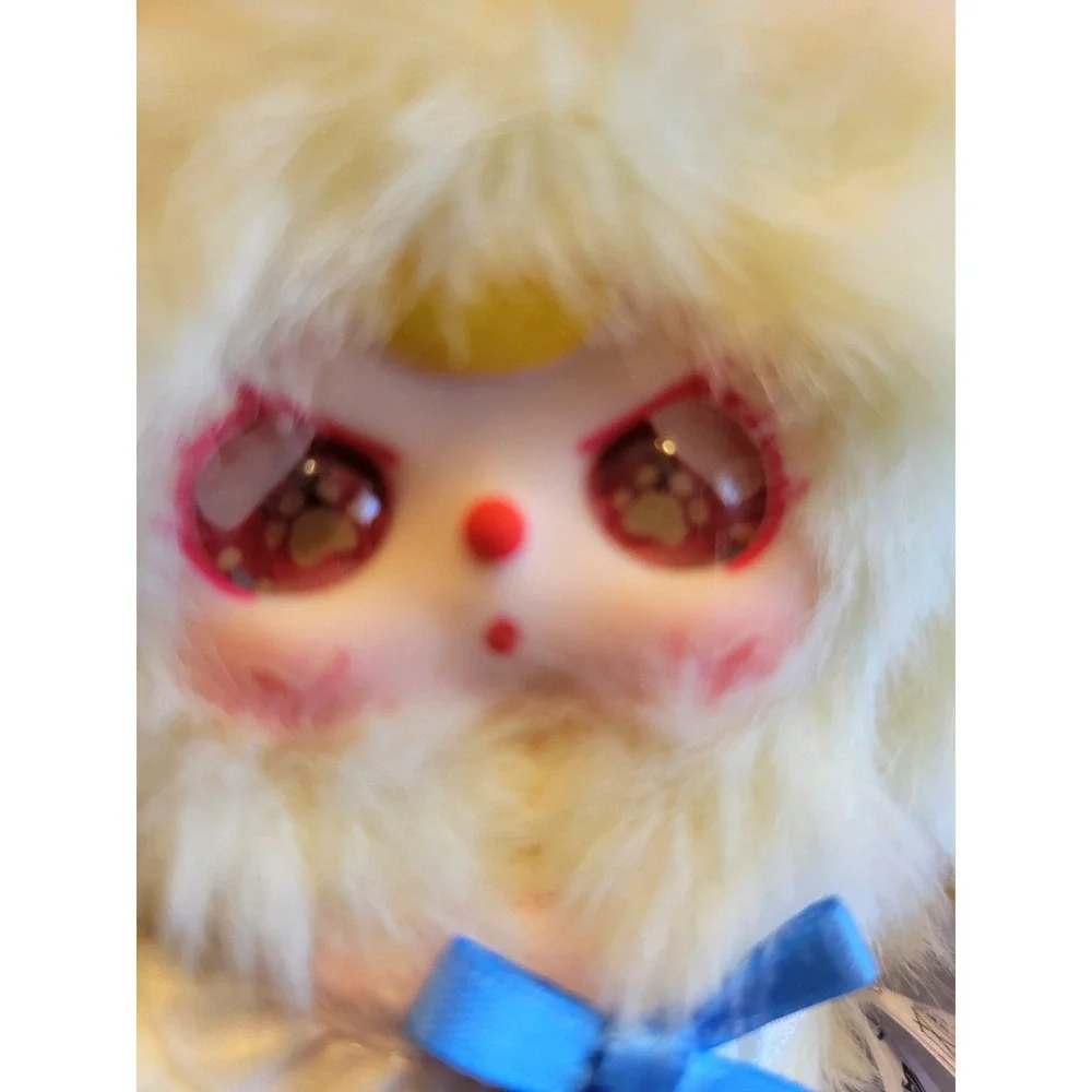 New Baby Three Pocket Bunny Treasure Apricot Honey Blind Box Confirmed Plush